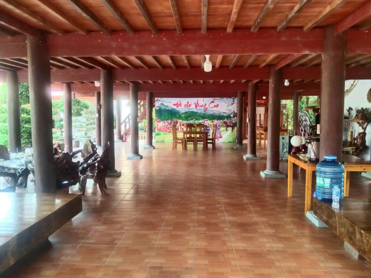 A Lin Homestay Bac Ha ภายนอก รูปภาพ