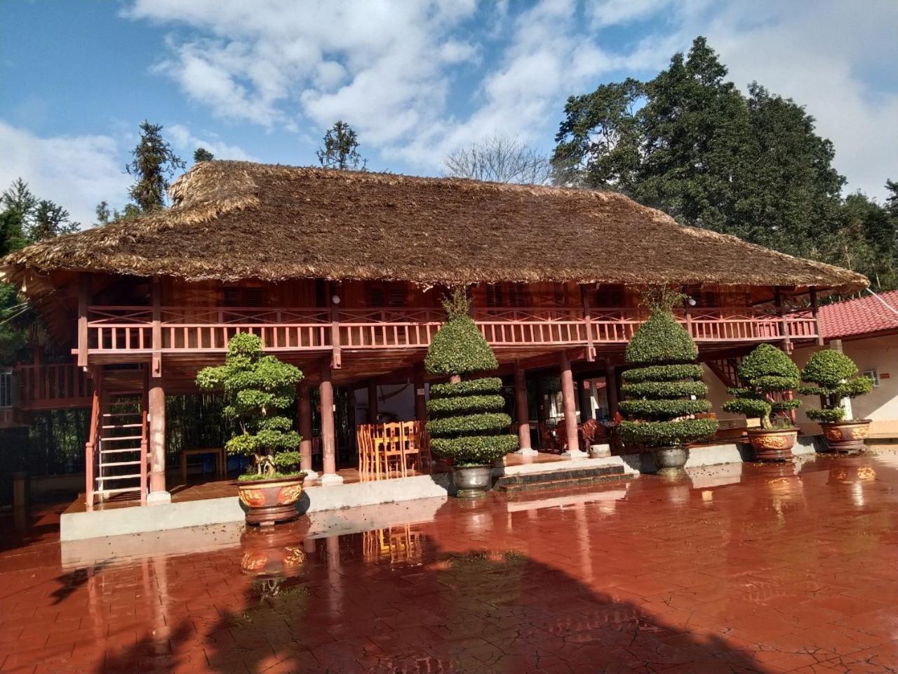 A Lin Homestay Bac Ha ภายนอก รูปภาพ