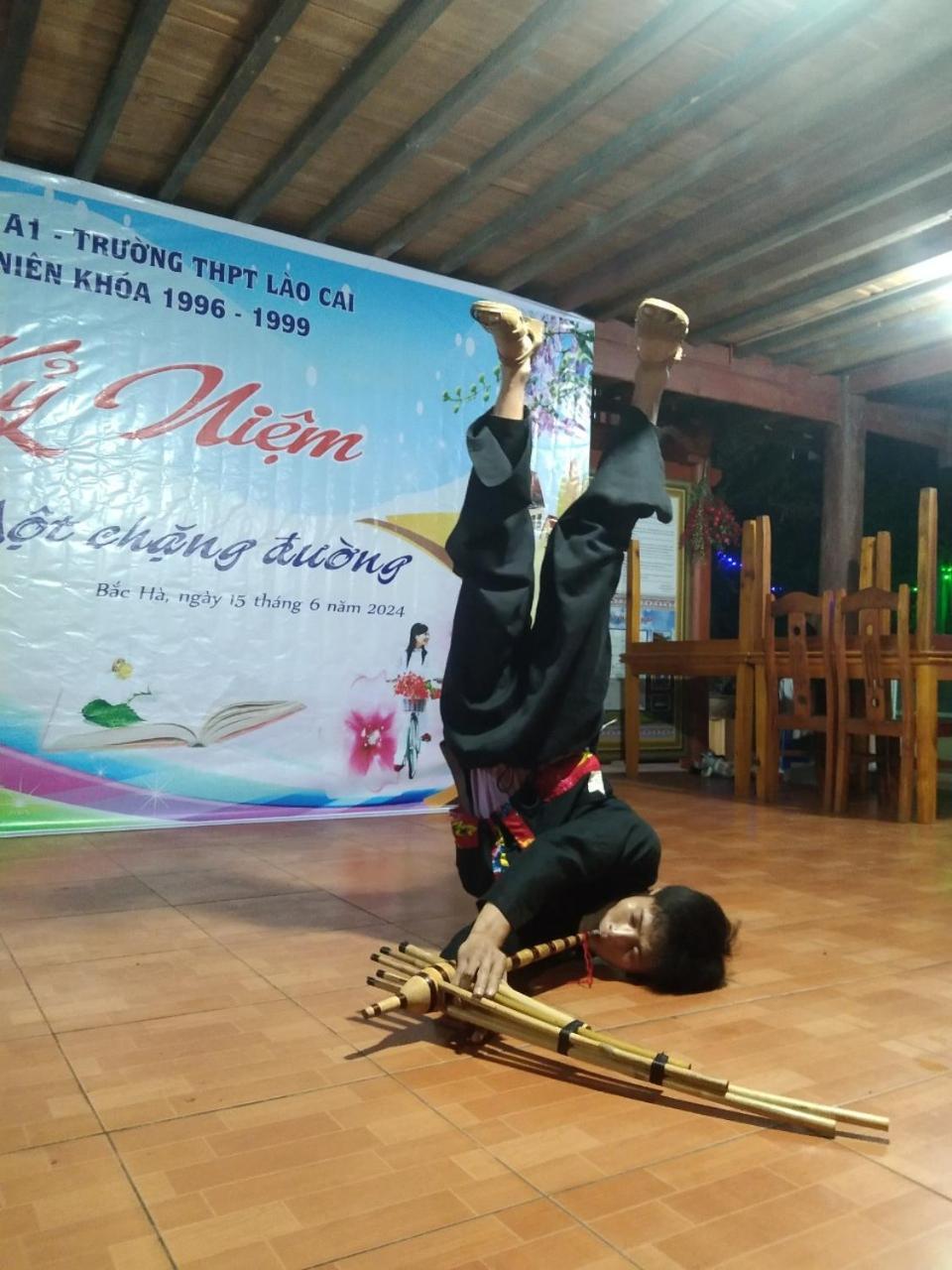 A Lin Homestay Bac Ha ภายนอก รูปภาพ