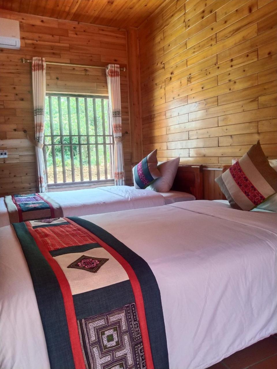 A Lin Homestay Bac Ha ภายนอก รูปภาพ