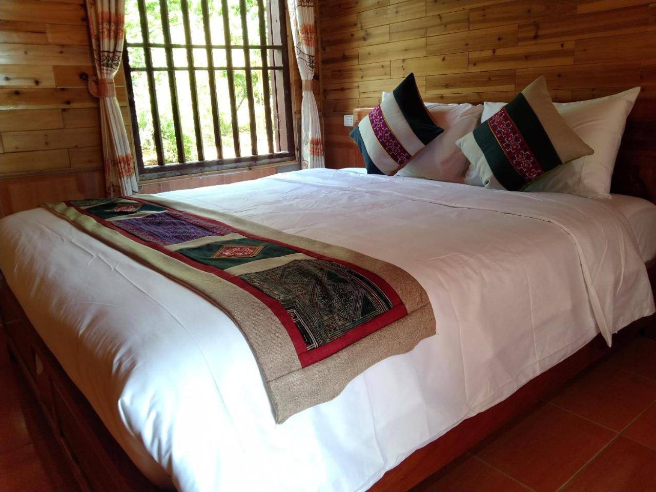 A Lin Homestay Bac Ha ภายนอก รูปภาพ